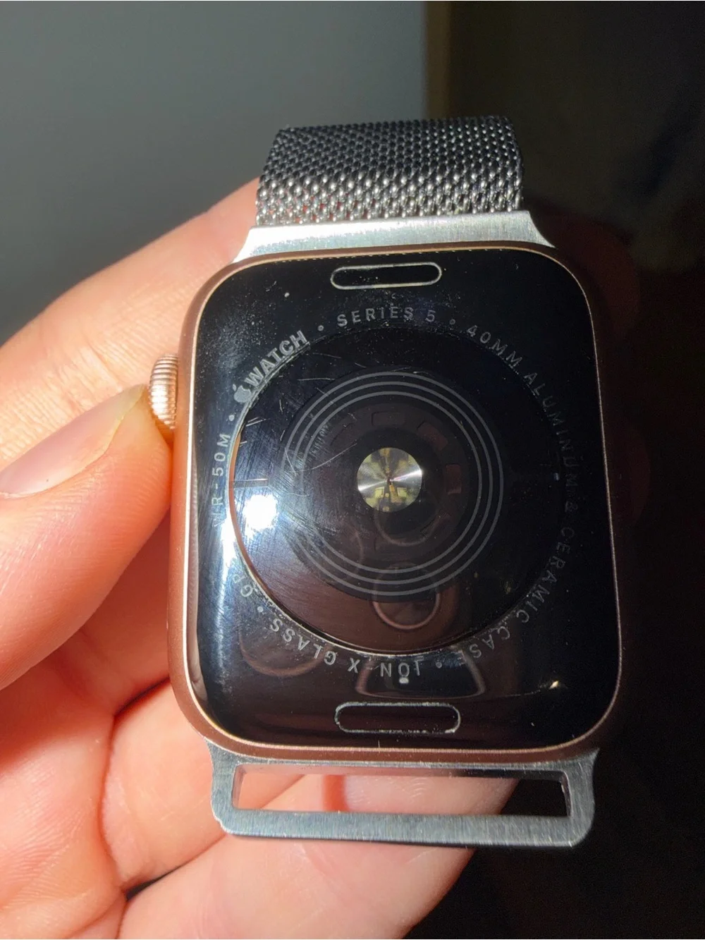 Apple Watch Series 5 with Stainless Steel Apple Band